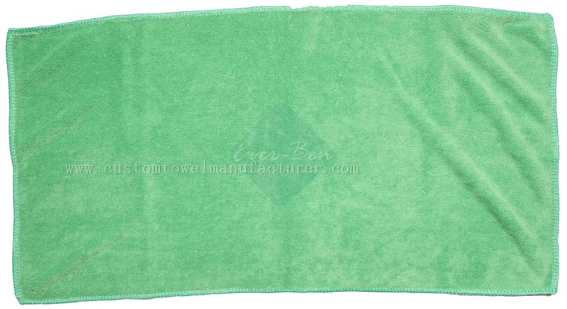 China Bulk Wholesale cleaning rags microfiber cleaning cloth  glass polishing Towel Manufacturer Custom Blue Microfiber Glass Towels Supplier